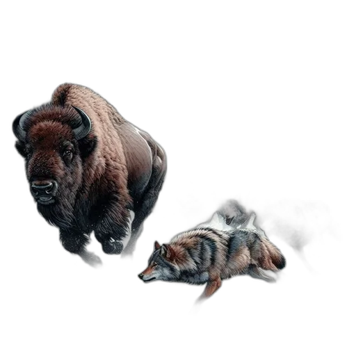 animal, creature, photorealistic, concept art transparent PNG cut-out