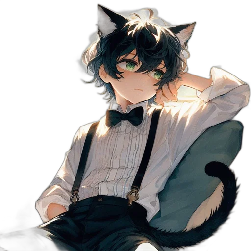 staff, animal, mask, anime transparent PNG cut-out
