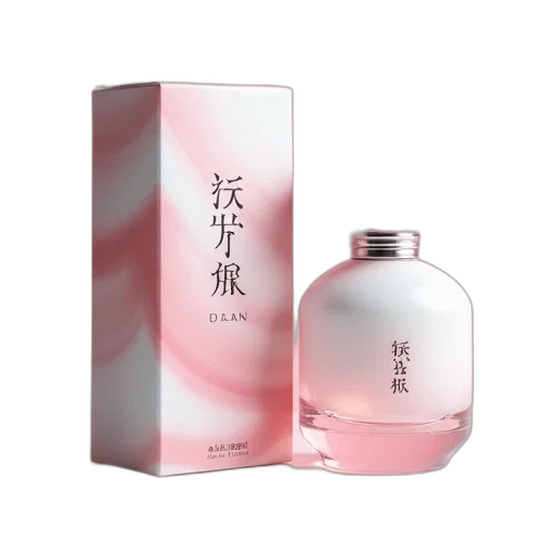 bottle, vaporwave, pink, white transparent PNG cut-out