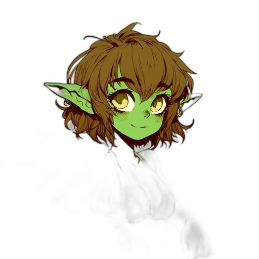 staff, face, mask, creature transparent PNG cut-out