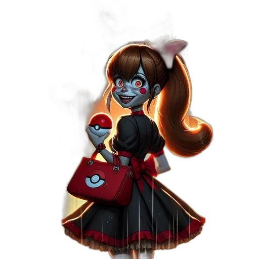 staff, dress, mask, concept art transparent PNG cut-out