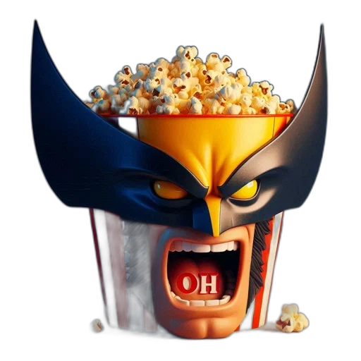 crown, mask, 3d render, concept art transparent PNG cut-out
