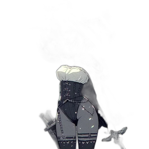 robot, jacket, dress, shoes transparent PNG cut-out
