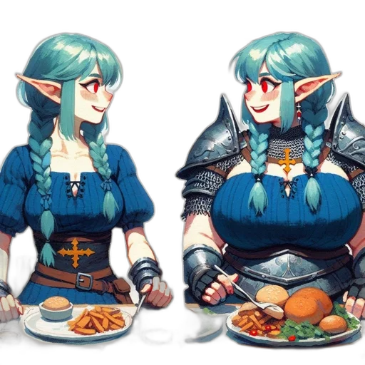 food, concept art, fantasy art, pixel art transparent PNG cut-out