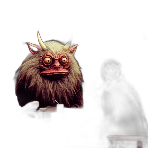 creature, mask, animal, face transparent PNG cut-out