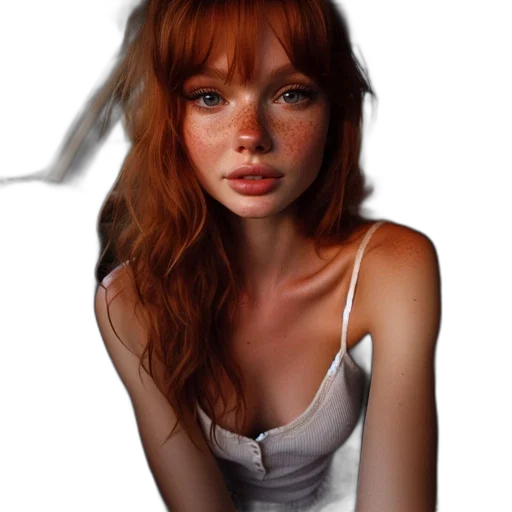 face, hair, dress, jewelry transparent PNG cut-out