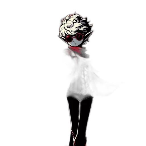 mask, flower, dress, staff transparent PNG cut-out