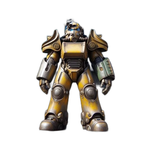robot, concept art, 3d render, fantasy art transparent PNG cut-out