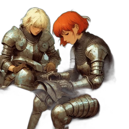 sword, weapon, jacket, concept art transparent PNG cut-out