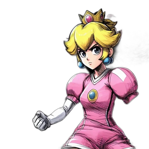dress, crown, weapon, robot transparent PNG cut-out