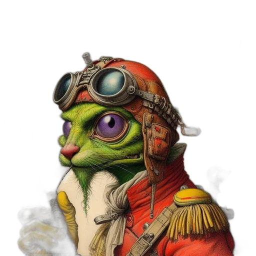 mask, staff, creature, face transparent PNG cut-out