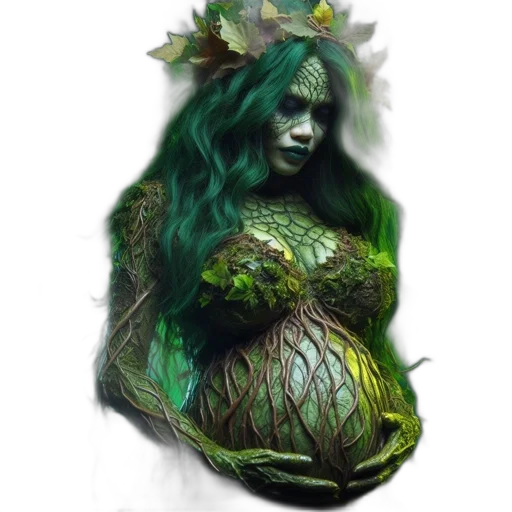 dress, creature, crown, dragon transparent PNG cut-out