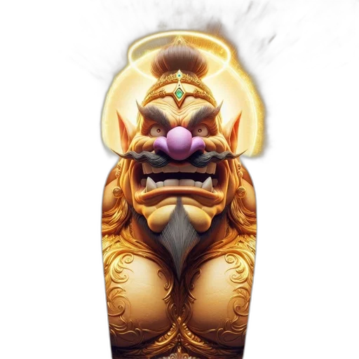 mask, crown, dragon, shoes transparent PNG cut-out