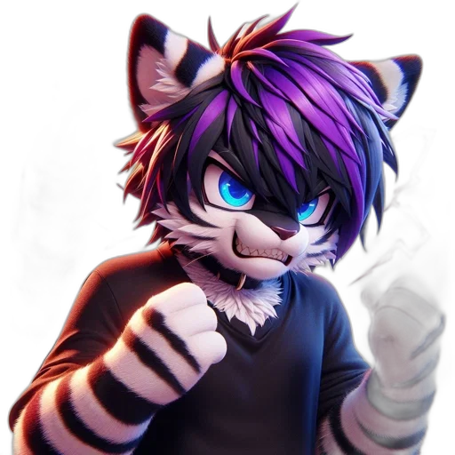 staff, animal, pixel art, anime transparent PNG cut-out