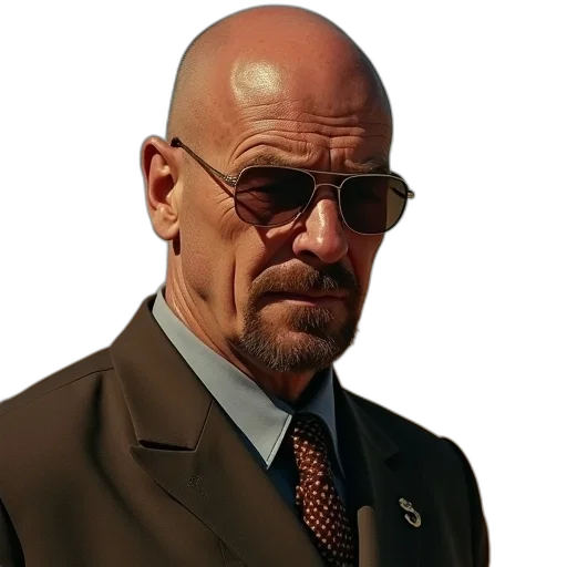 jacket, face, staff, weapon transparent PNG cut-out