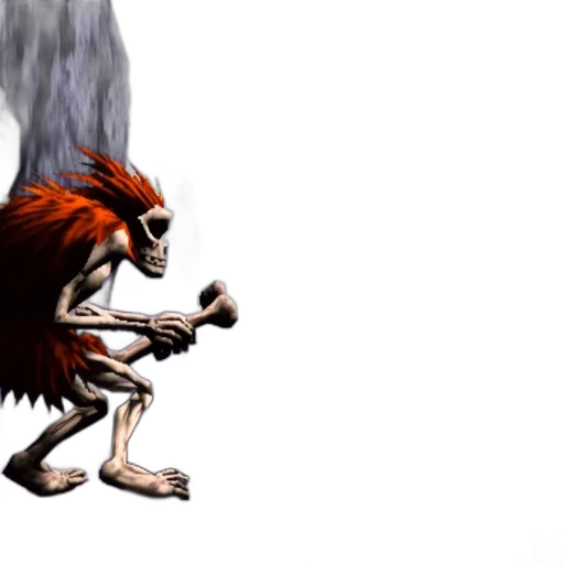 creature, animal, staff, weapon transparent PNG cut-out