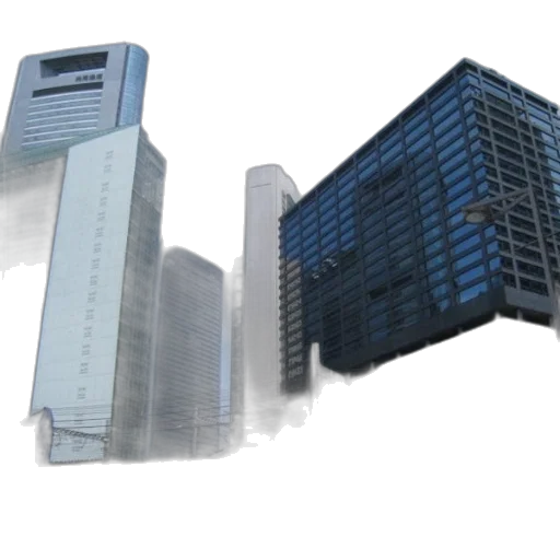 building, 3d render, concept art, photorealistic transparent PNG cut-out