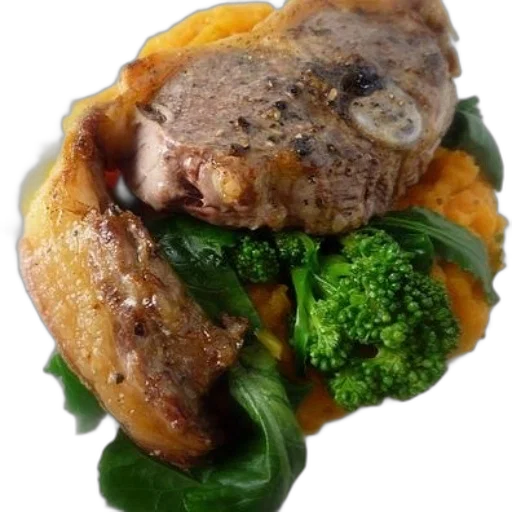 food, crown, photorealistic, plate transparent PNG cut-out
