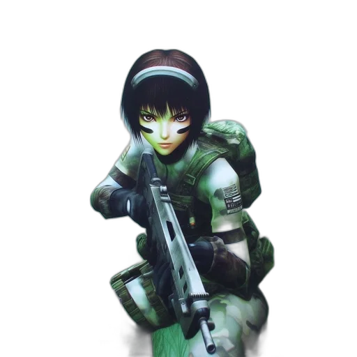 weapon, robot, staff, concept art transparent PNG cut-out