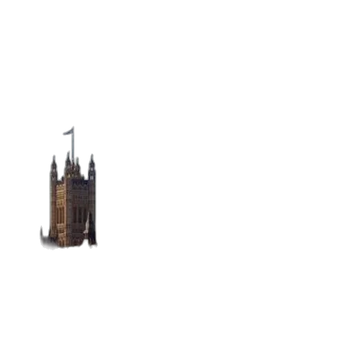 building, crown, umbrella, staff transparent PNG cut-out