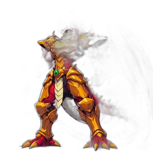 dragon, staff, creature, weapon transparent PNG cut-out