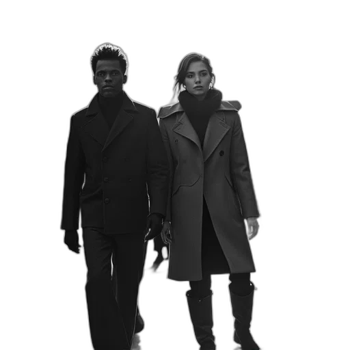 jacket, concept art, streetscape, all transparent PNG cut-out
