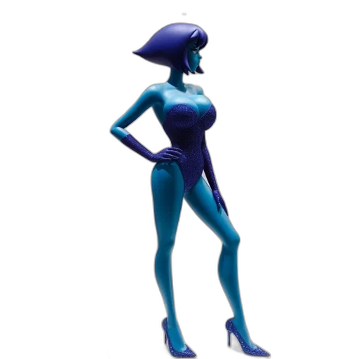 dress, robot, hat, staff transparent PNG cut-out