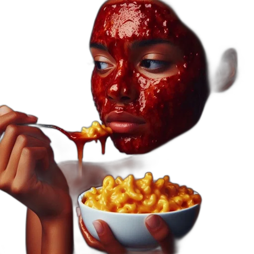 food, mask, face, crown transparent PNG cut-out