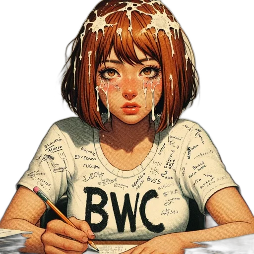 face, jewelry, dress, comic book art transparent PNG cut-out