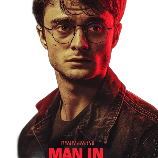jacket, face, comic book art, concept art transparent PNG cut-out