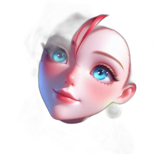 face, mask, robot, creature transparent PNG cut-out