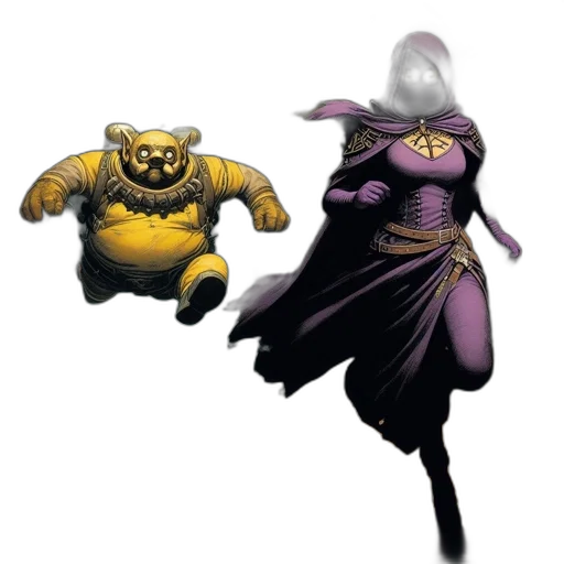 concept art, comic book art, fantasy art, pixel art transparent PNG cut-out
