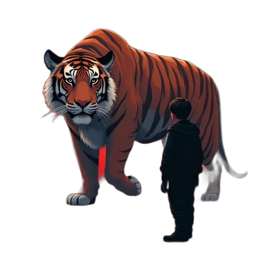animal, creature, concept art, 3d render transparent PNG cut-out