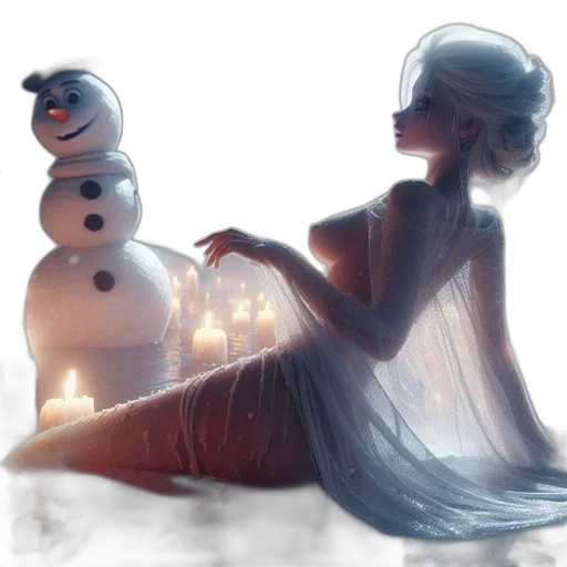 dress, concept art, fantasy art, 3d render transparent PNG cut-out
