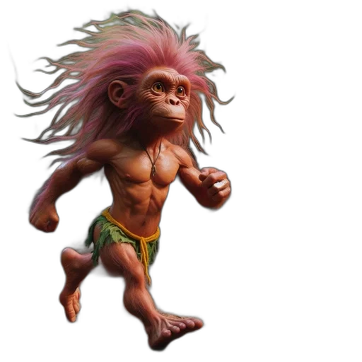 creature, animal, hair, concept art transparent PNG cut-out