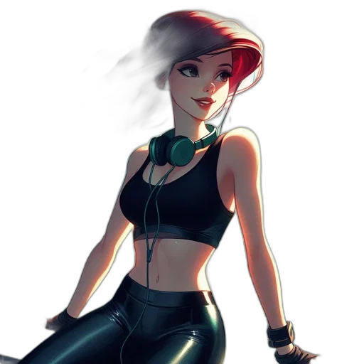 concept art, fantasy art, cyberpunk, comic book art transparent PNG cut-out