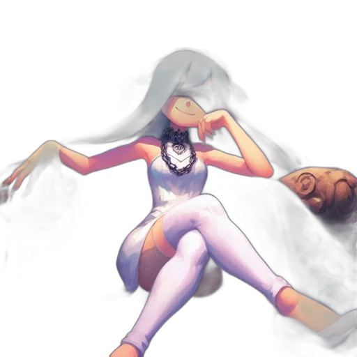 dress, mask, creature, robot transparent PNG cut-out