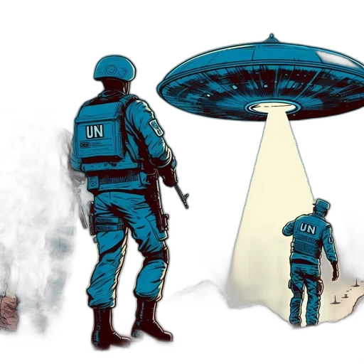 umbrella, concept art, comic book art, pixel art transparent PNG cut-out