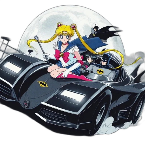car, anime, concept art, cartoon transparent PNG cut-out