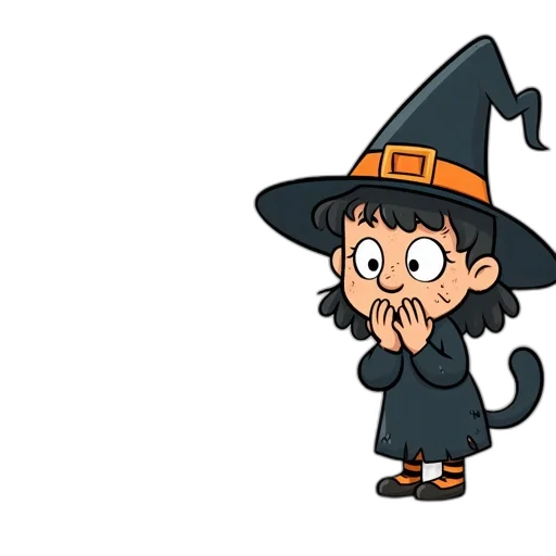 hat, staff, cartoon, concept art transparent PNG cut-out