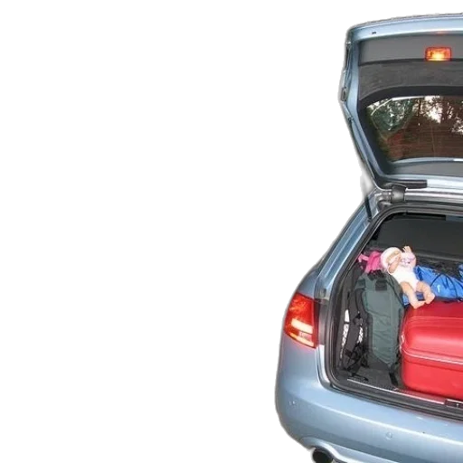 car, staff, 3d render, child transparent PNG cut-out