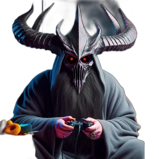 mask, staff, creature, weapon transparent PNG cut-out