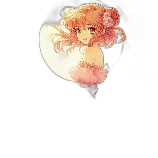 staff, jewelry, flower, dress transparent PNG cut-out
