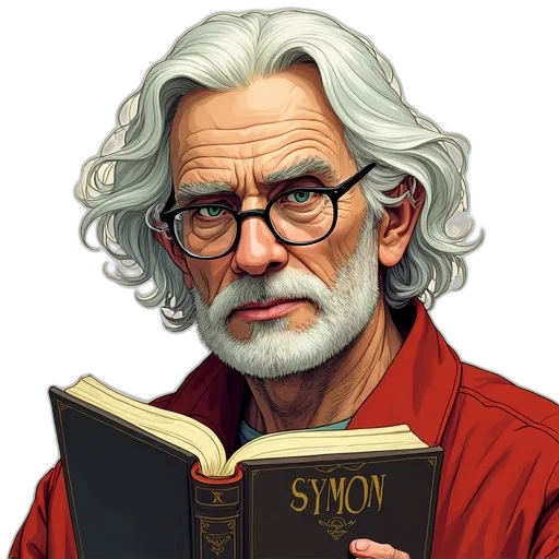 face, staff, weapon, comic book art transparent PNG cut-out