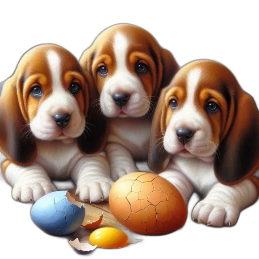 animal, photorealistic, oil painting, 3d render transparent PNG cut-out
