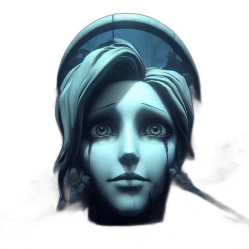 face, mask, staff, robot transparent PNG cut-out