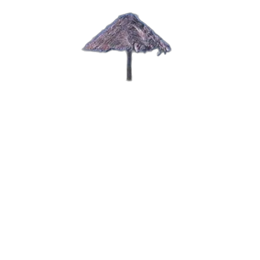 umbrella, hat, staff, sword transparent PNG cut-out