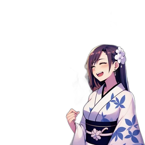 staff, dress, flower, pixel art transparent PNG cut-out