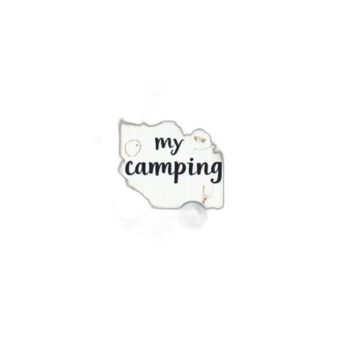 scrapbook, layout, highlights, camping transparent PNG cut-out
