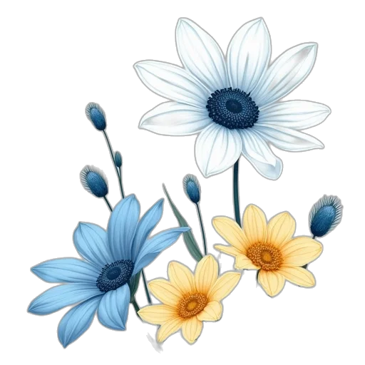 flower, jewelry, crown, photorealistic transparent PNG cut-out